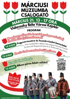 Márciusi Múzeumba Csalogató - Plakát