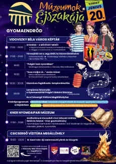 Múzeumok Éjszakája 2026 Programok