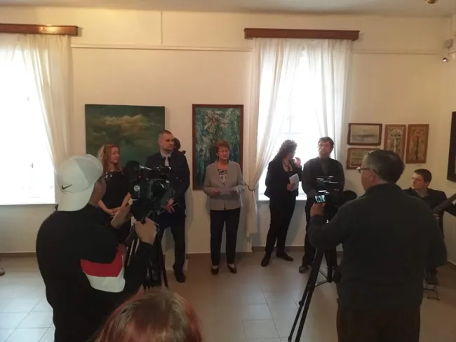 Murányi Teréz és Kolarovszki Zoltán közös képzőművészeti kiállítása