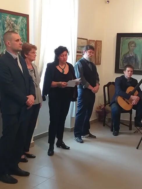Murányi Teréz és Kolarovszki Zoltán közös képzőművészeti kiállítása