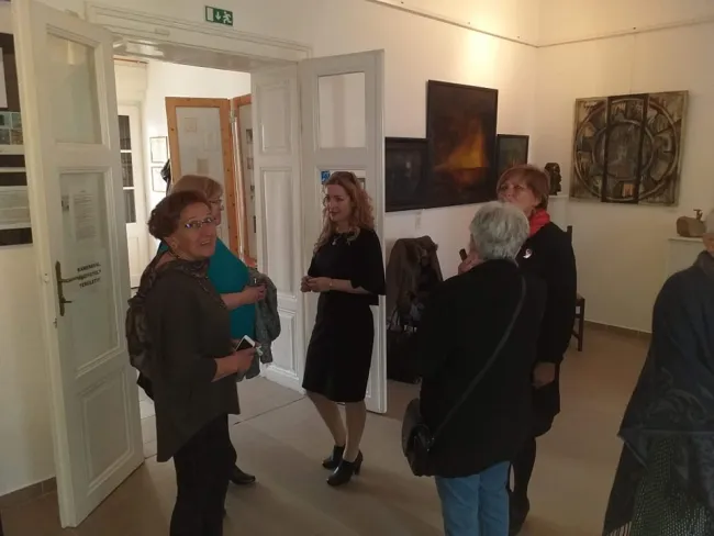 Murányi Teréz és Kolarovszki Zoltán közös képzőművészeti kiállítása