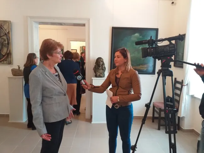 Murányi Teréz és Kolarovszki Zoltán közös képzőművészeti kiállítása