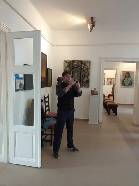 Murányi Teréz és Kolarovszki Zoltán közös képzőművészeti kiállítása