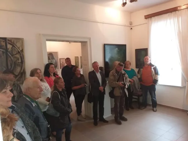 Murányi Teréz és Kolarovszki Zoltán közös képzőművészeti kiállítása
