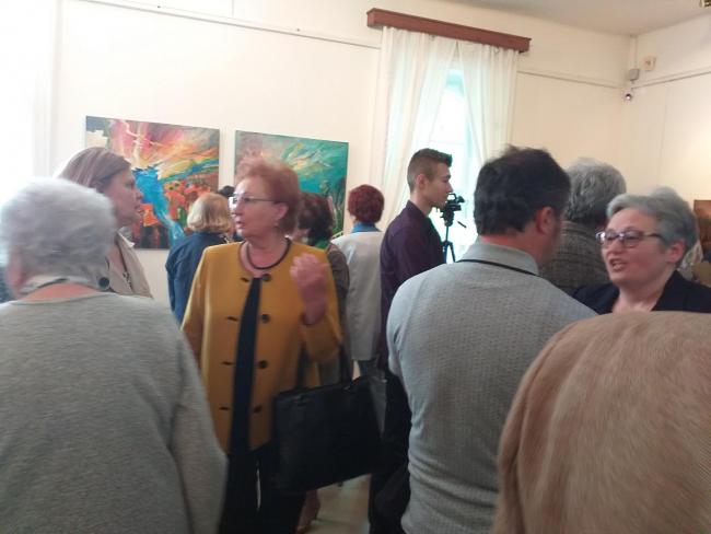 80 éves E. Szabó Zoltán festőművész jubileumi kiállítása