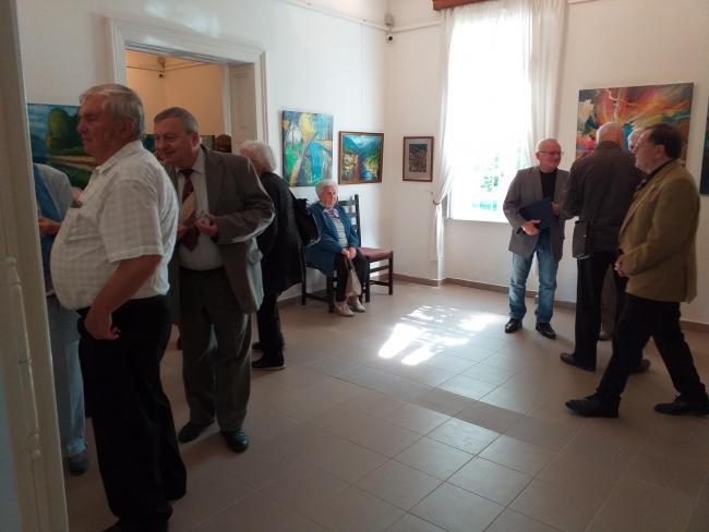 80 éves E. Szabó Zoltán festőművész jubileumi kiállítása