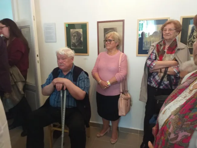 80 éves E. Szabó Zoltán festőművész jubileumi kiállítása