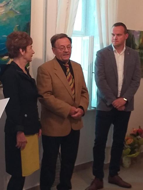 80 éves E. Szabó Zoltán festőművész jubileumi kiállítása