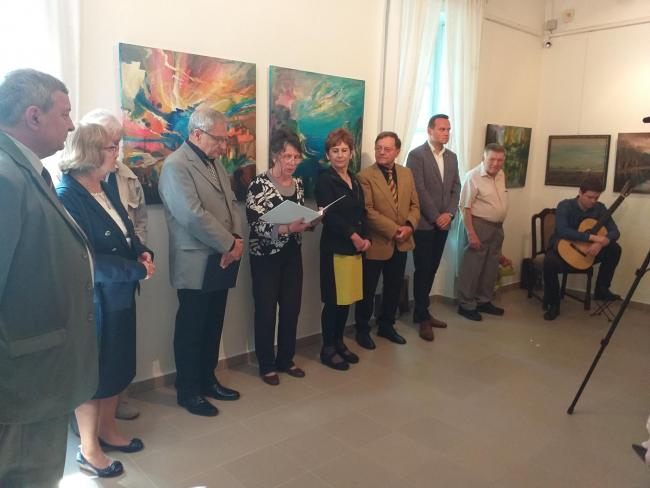 80 éves E. Szabó Zoltán festőművész jubileumi kiállítása